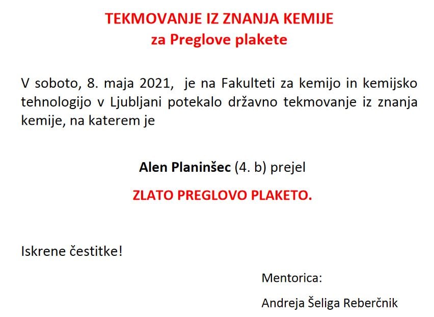 TEKMOVANJA IZ ZNANJA V POLNEM TEKU