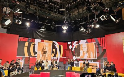 DIJAKI DRUŽBOSLOVNO-JEZIKOSLOVNEGA ITS NA SNEMANJU ODDAJE DIGITALNO VARNI NA RTVSLO